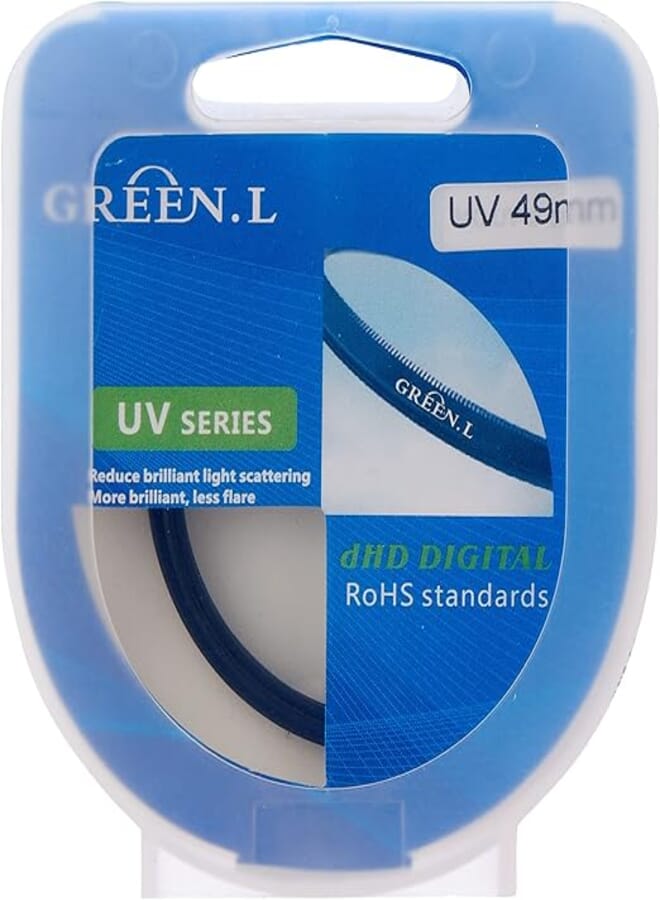 49mm UV Ultra-Violet Filter Lens protector Haze For Olympus Nikon Canon Sony